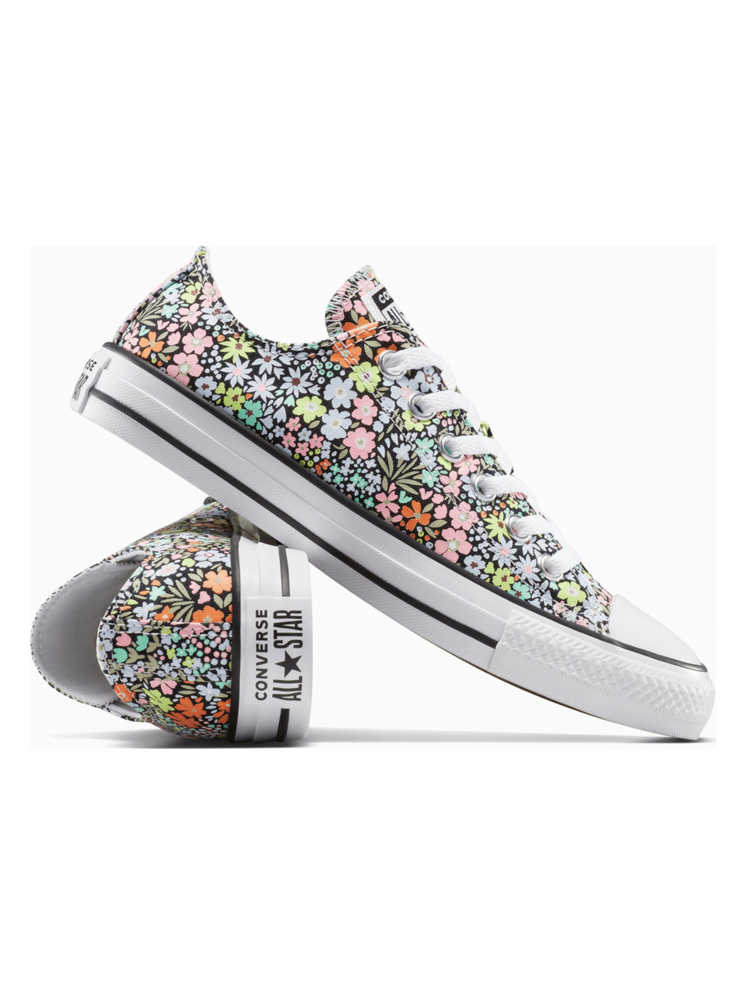 CONVERSE Sneakers laag 'Converse Chuck Taylor All Star Mini Flowers' in Gemengde kleuren