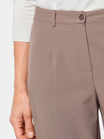 Regular Pantalon Goldner en marron