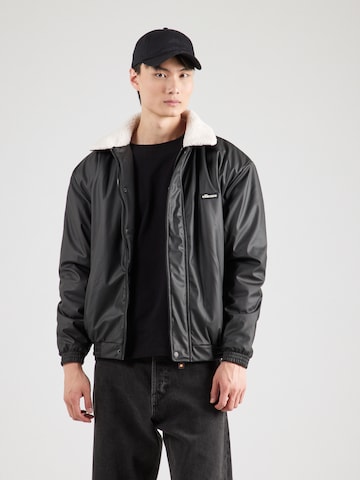 ELLESSE Φθινοπωρινό και ανοιξιάτικο μπουφάν 'Tremblant' σε μαύρο: μπροστά