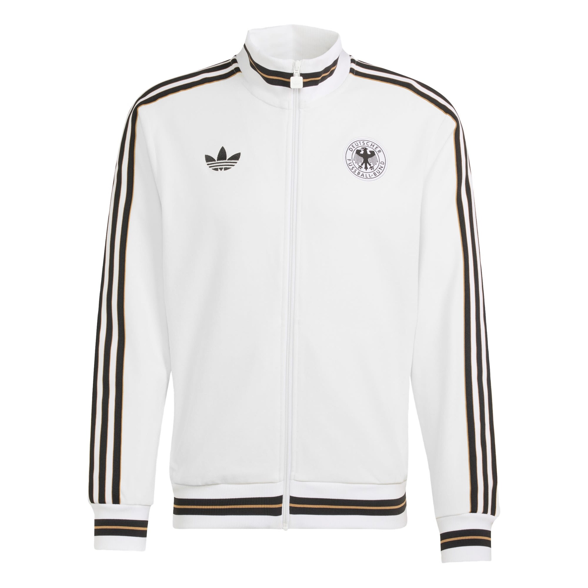 Veste de survêtement 'Deutschland 26' ADIDAS PERFORMANCE en blanc : devant