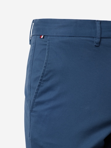 TOMMY HILFIGER Slimfit Chino 'Denton' in Blauw