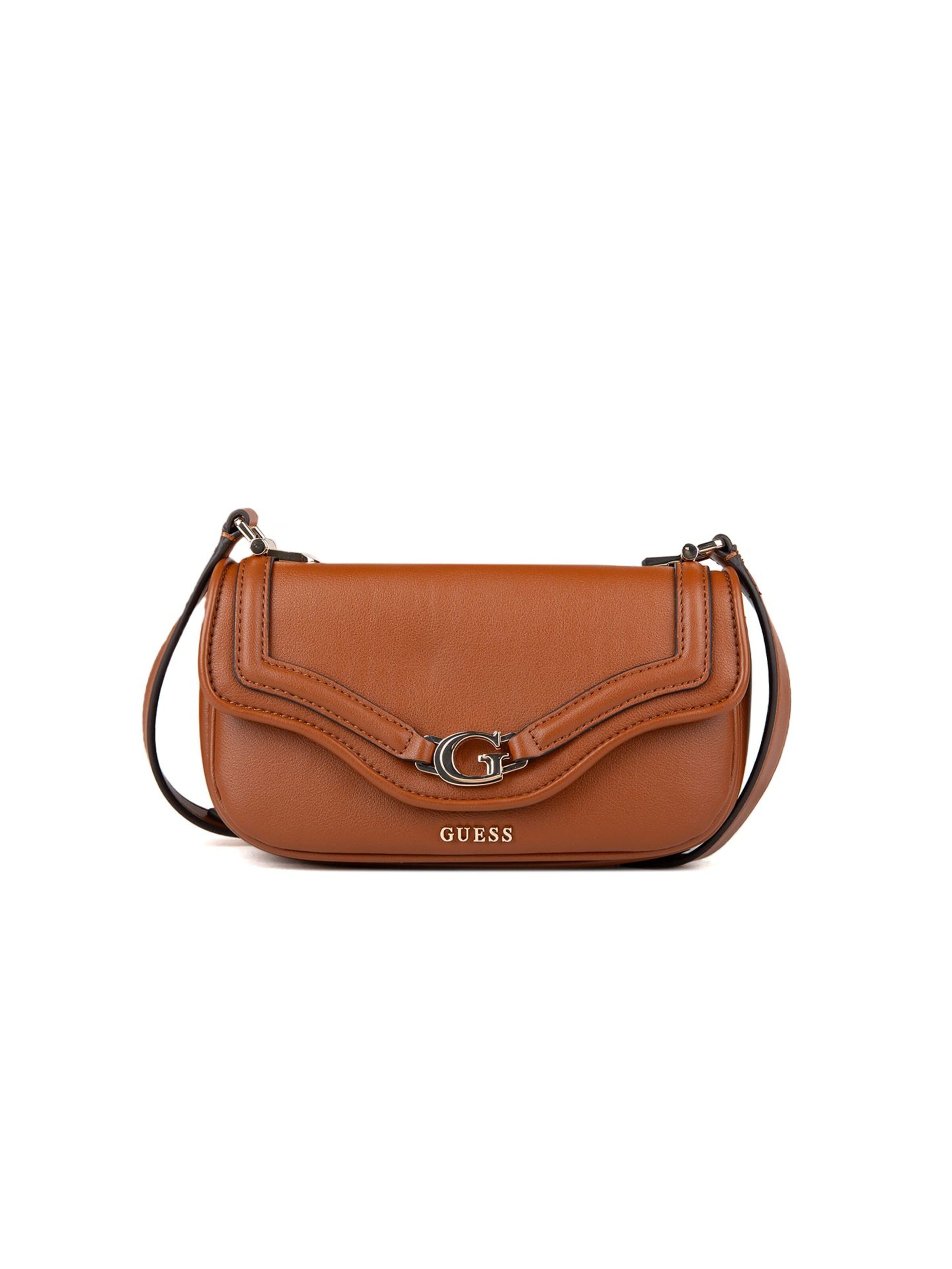 GUESS Umhängetasche 'Dea'‌‌‌‌‌ in Beige: Vorderseite