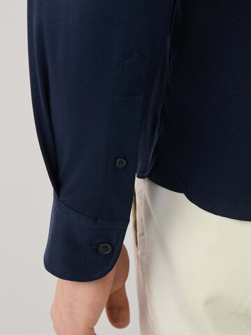 Coupe slim Chemise Hackett London en bleu
