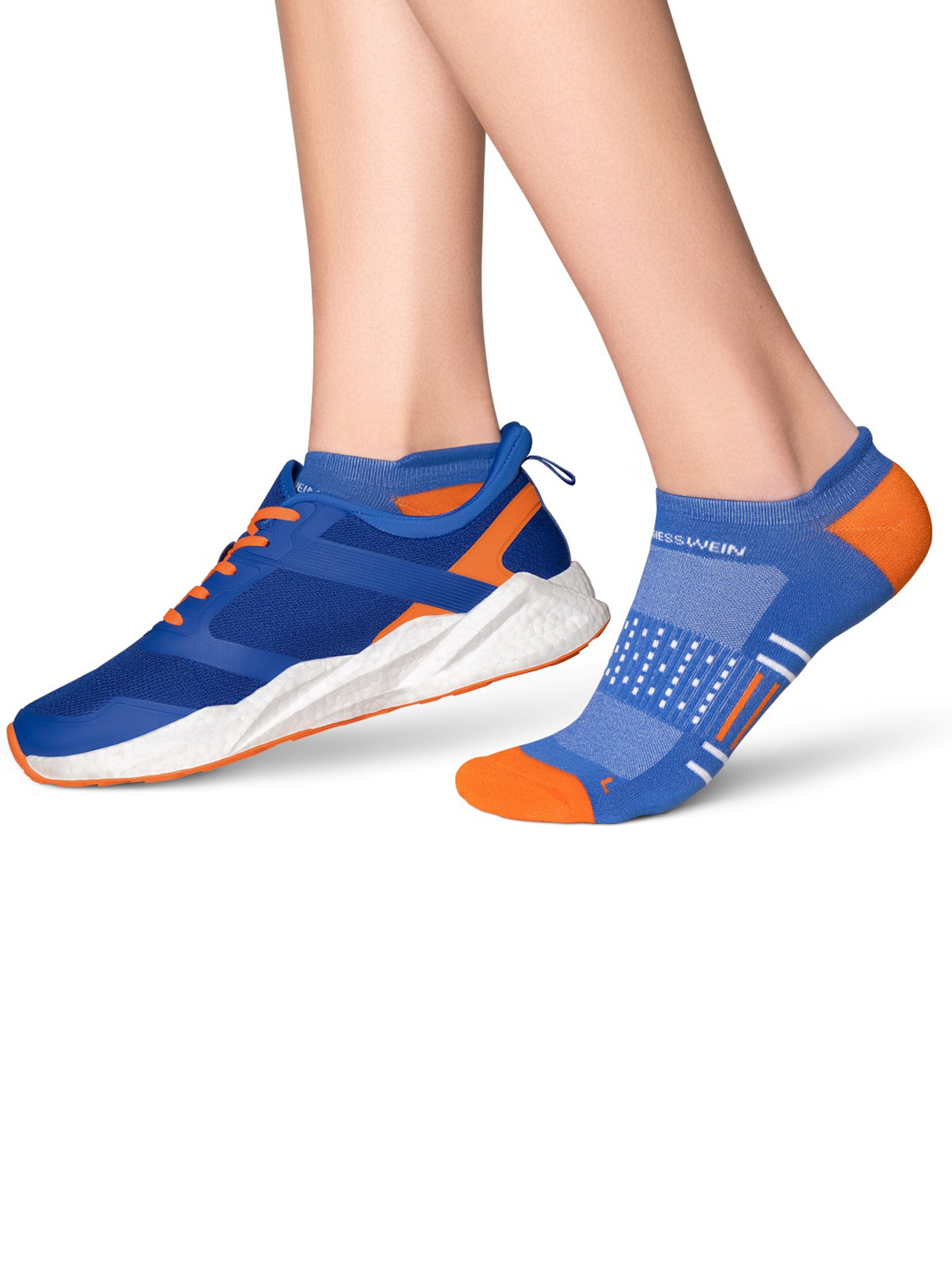 GIESSWEIN Sports socks in Blue: front