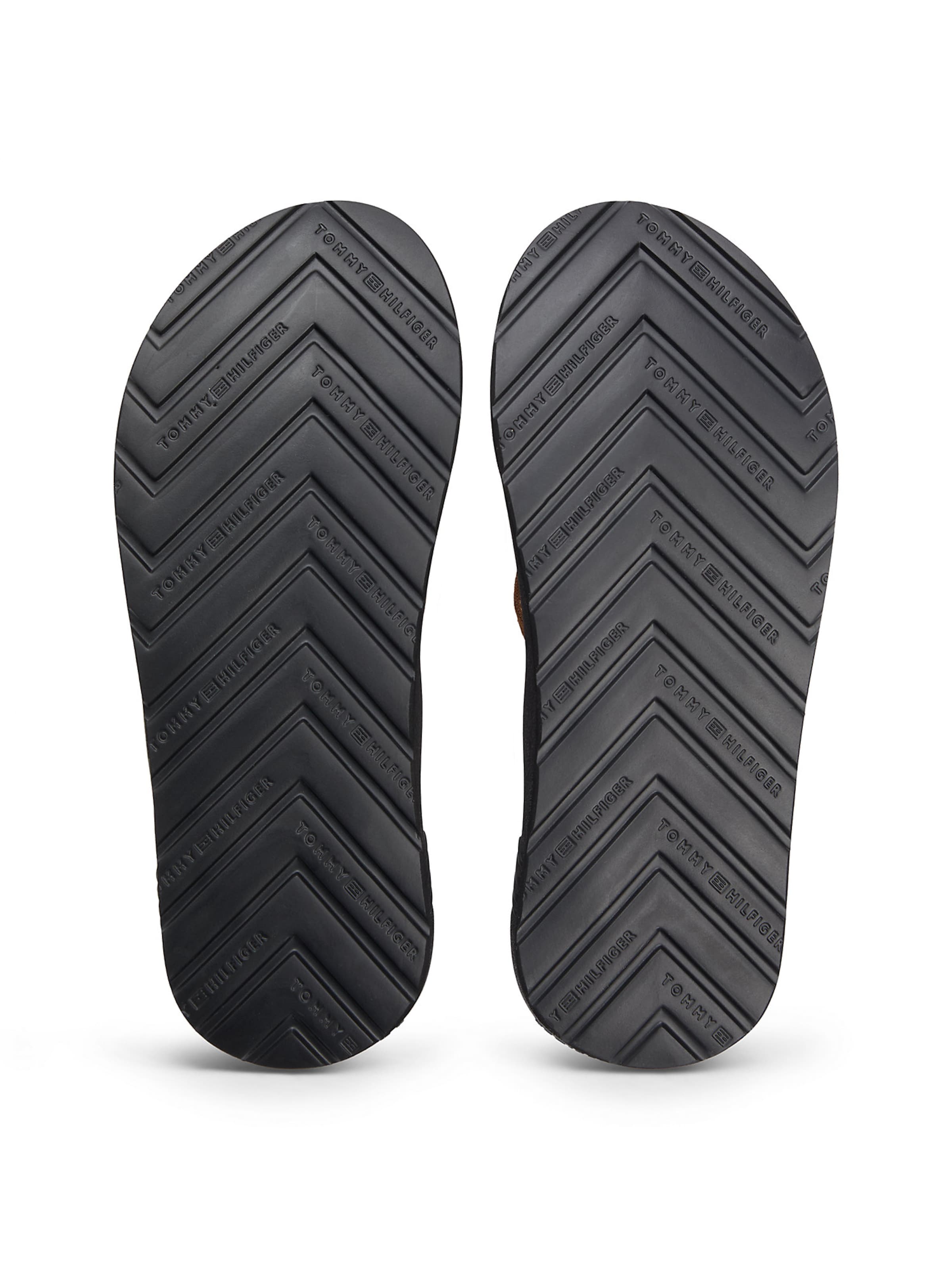 Tongs TOMMY HILFIGER en marron