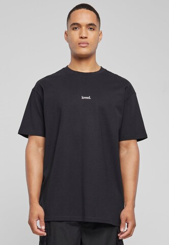T-Shirt 'Love' Merchcode en noir : devant