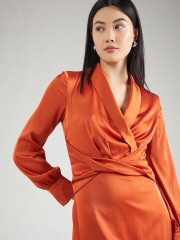 TFNC Večerna obleka 'ZIMMY' | oranžna barva