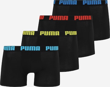 PUMA - Calzoncillo boxer en negro: frente