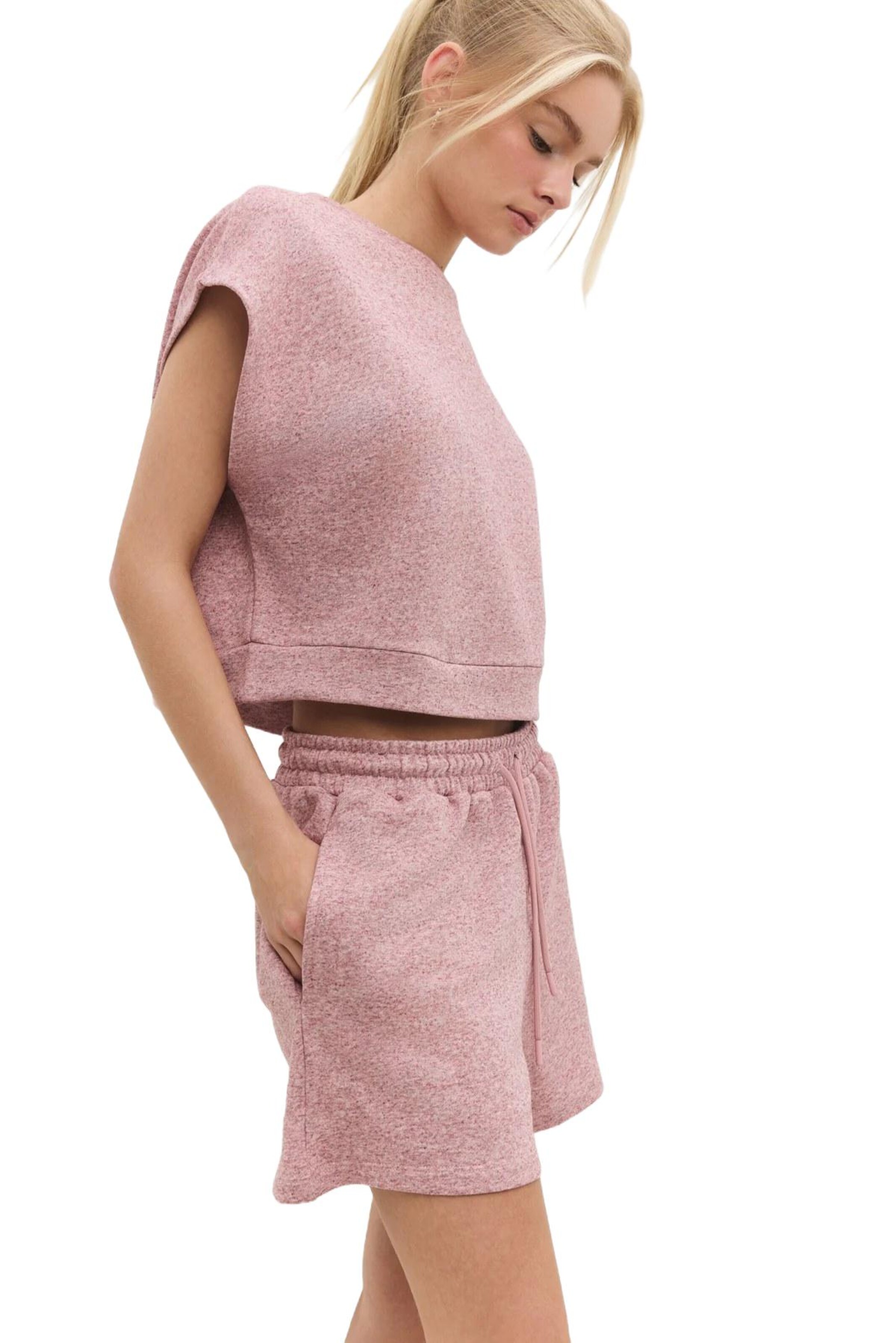 No Matter What Wide leg Trousers in Pink