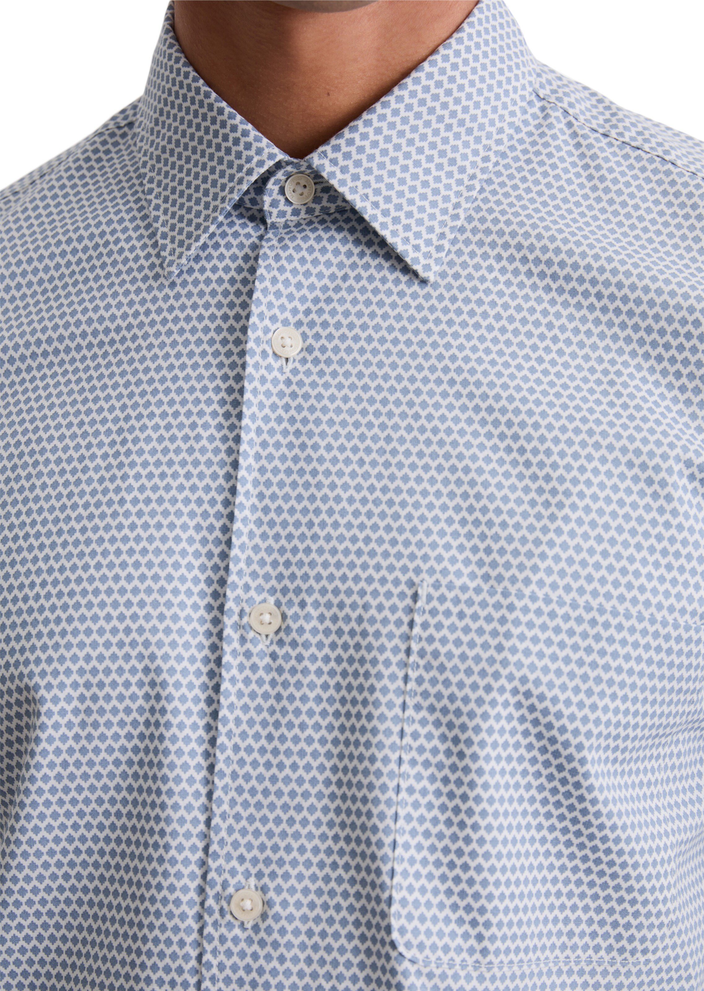 Marc O'Polo Regular fit Button Up Shirt in Blue