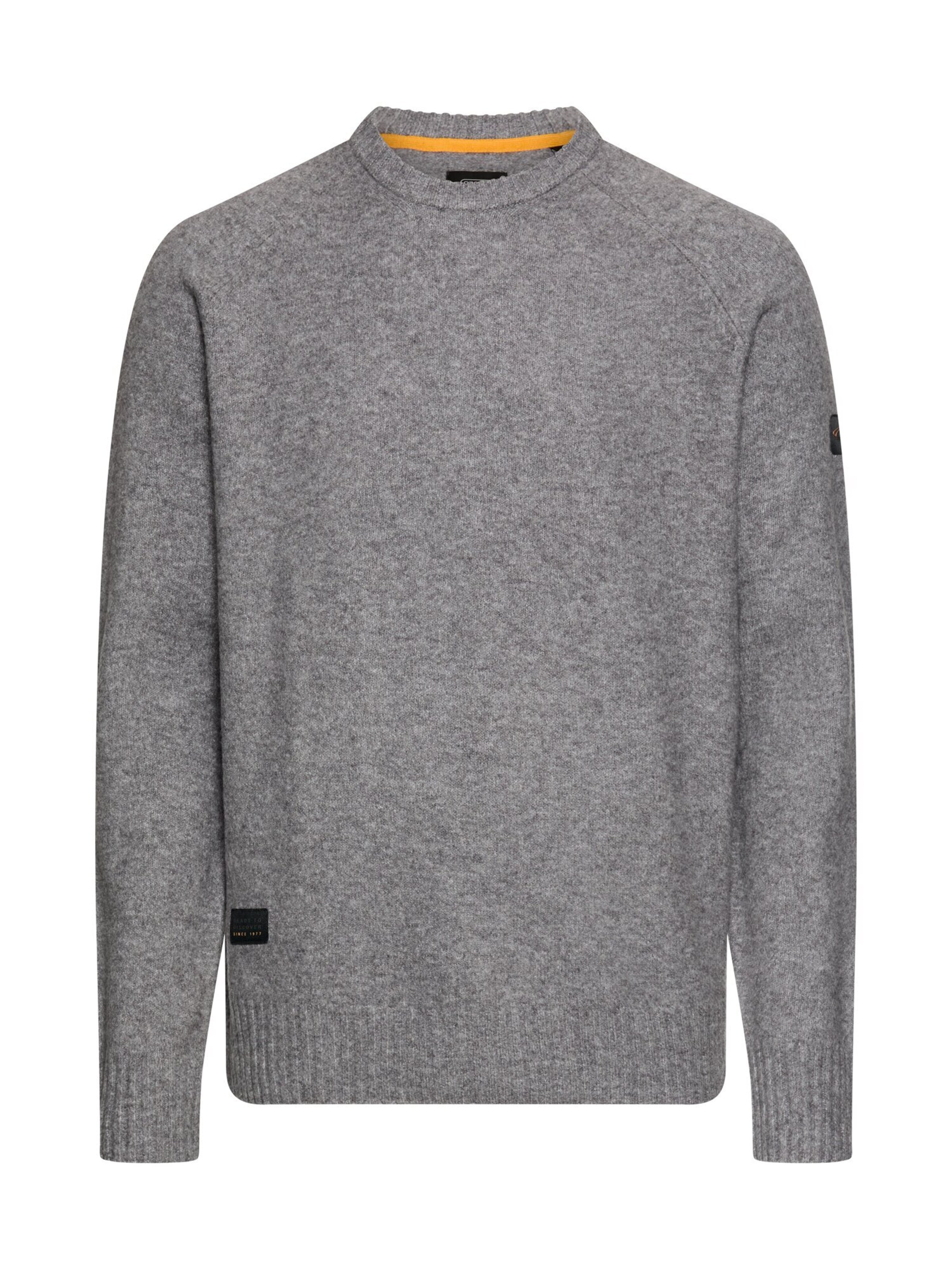 CAMEL ACTIVE Sweater in Grey: front