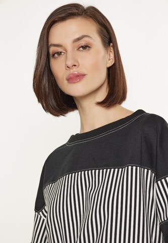 Usha Shirt 'Fashion Look' in Zwart