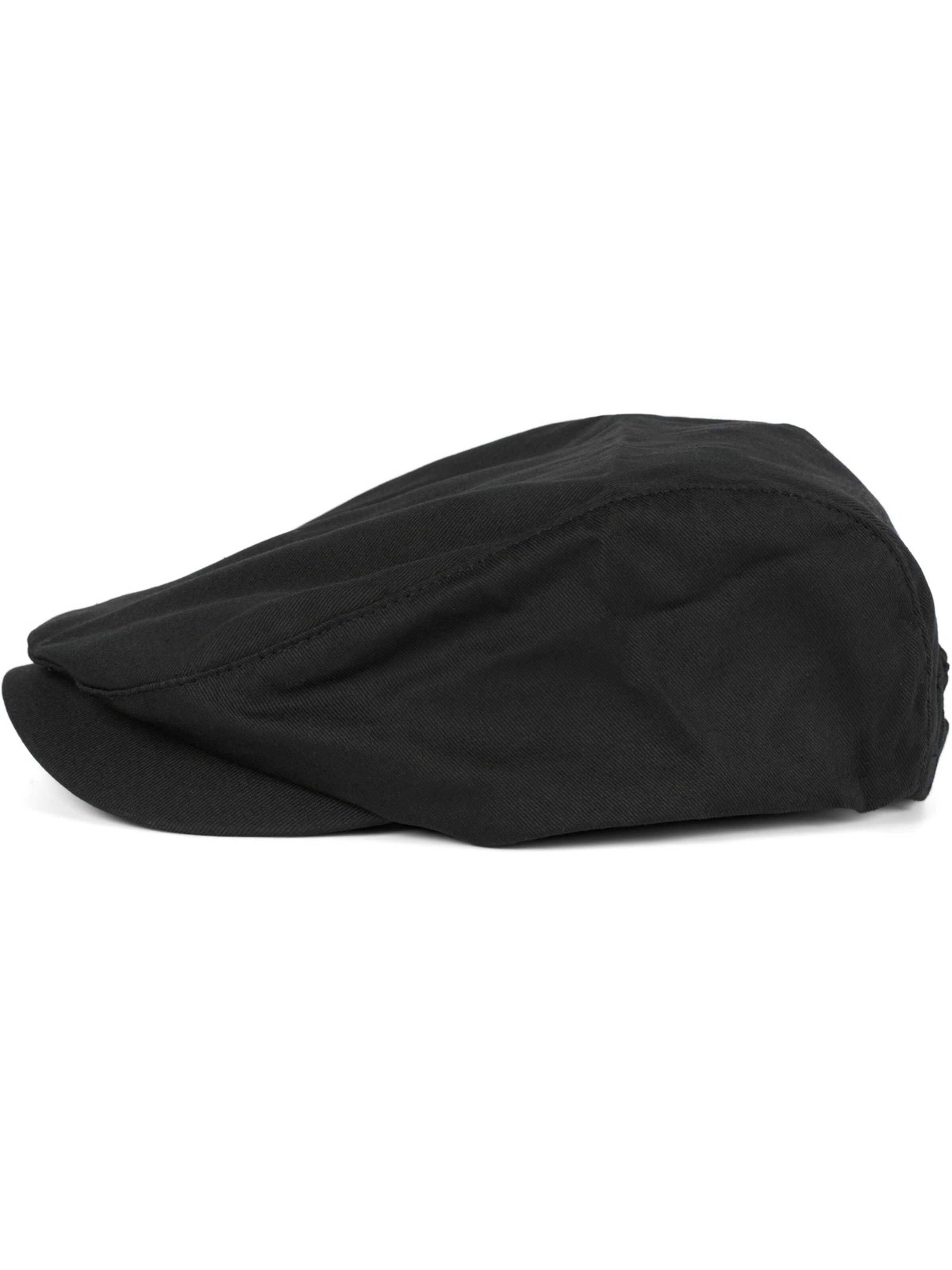 styleBREAKER Mütze 'Cabrio Cap einfarbig'‌‌‌‌‌‌‌‌‌ in Schwarz
