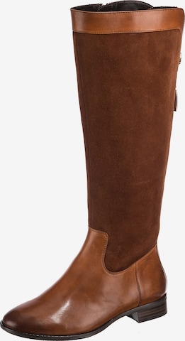 GERRY WEBER Boots 'Sena' in Brown: front