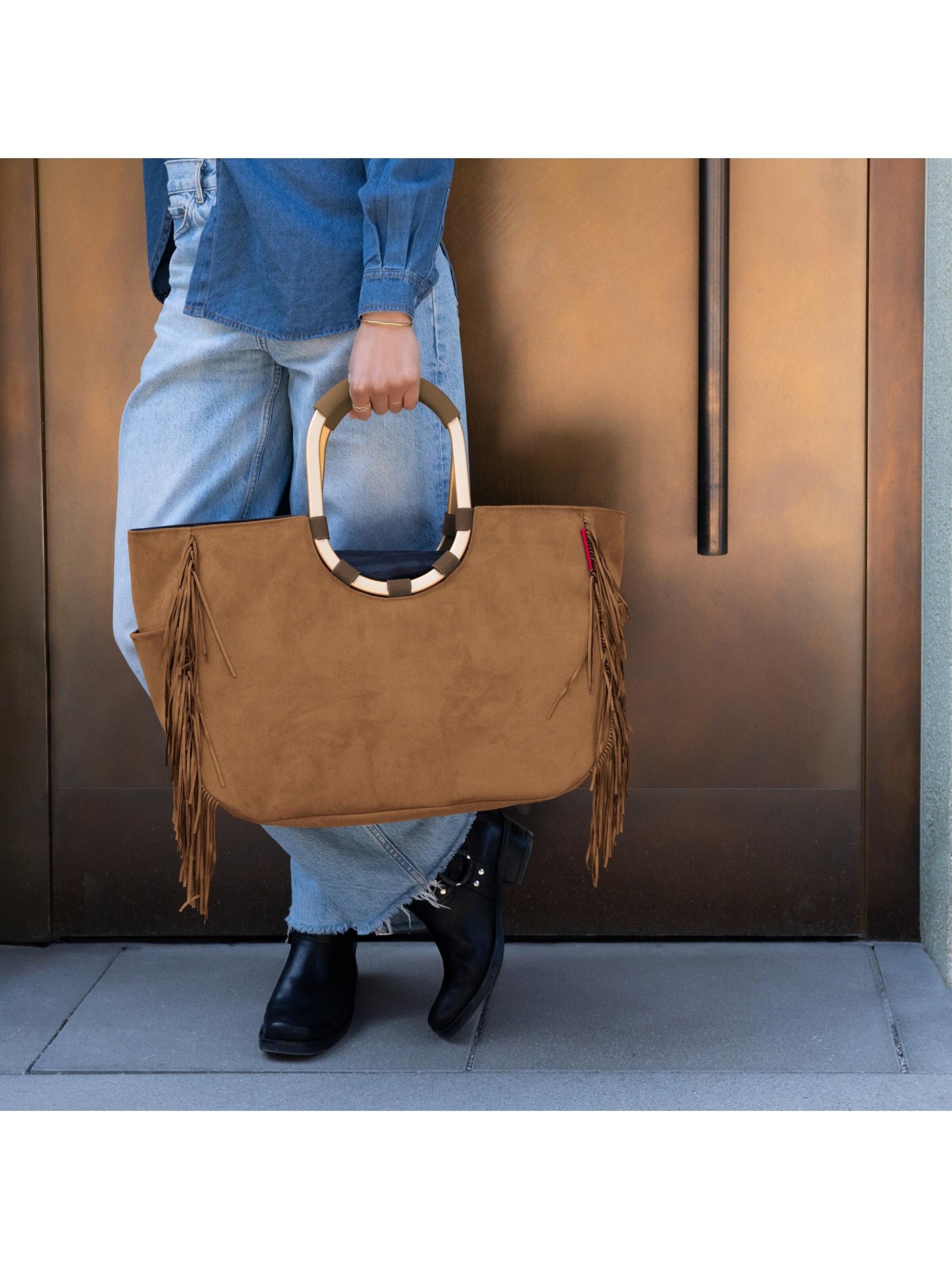 REISENTHEL Shopper in Brown