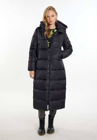 Manteau d’hiver myMo ROCKS en noir : devant