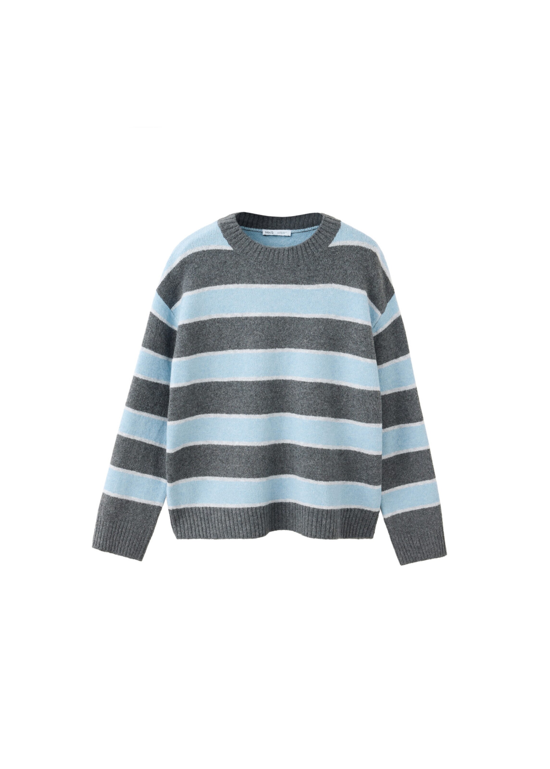 MANGO Sweater 'MARINA' in Blue: front