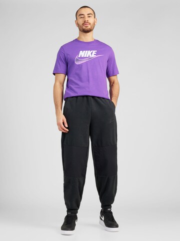 Tricou 'FUTURA' de la Nike Sportswear pe mov