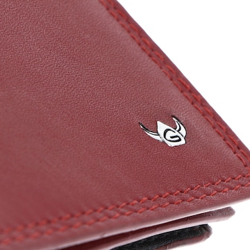 Portamonete 'Polo' di GOLDEN HEAD in rosso