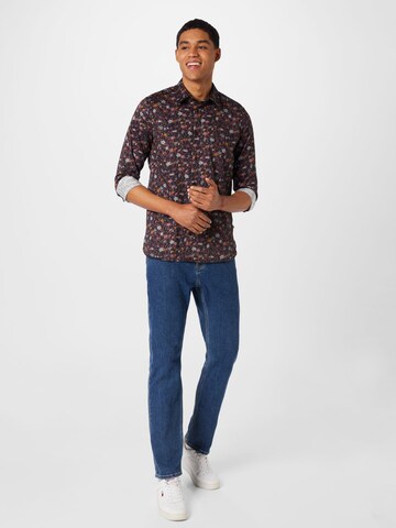 Ted Baker Regular fit Πουκάμισο 'TORTED' σε κόκκινο