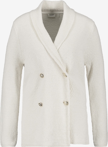 GERRY WEBER Knit Cardigan in White: front