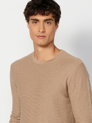 KOROSHI Sweater in Beige