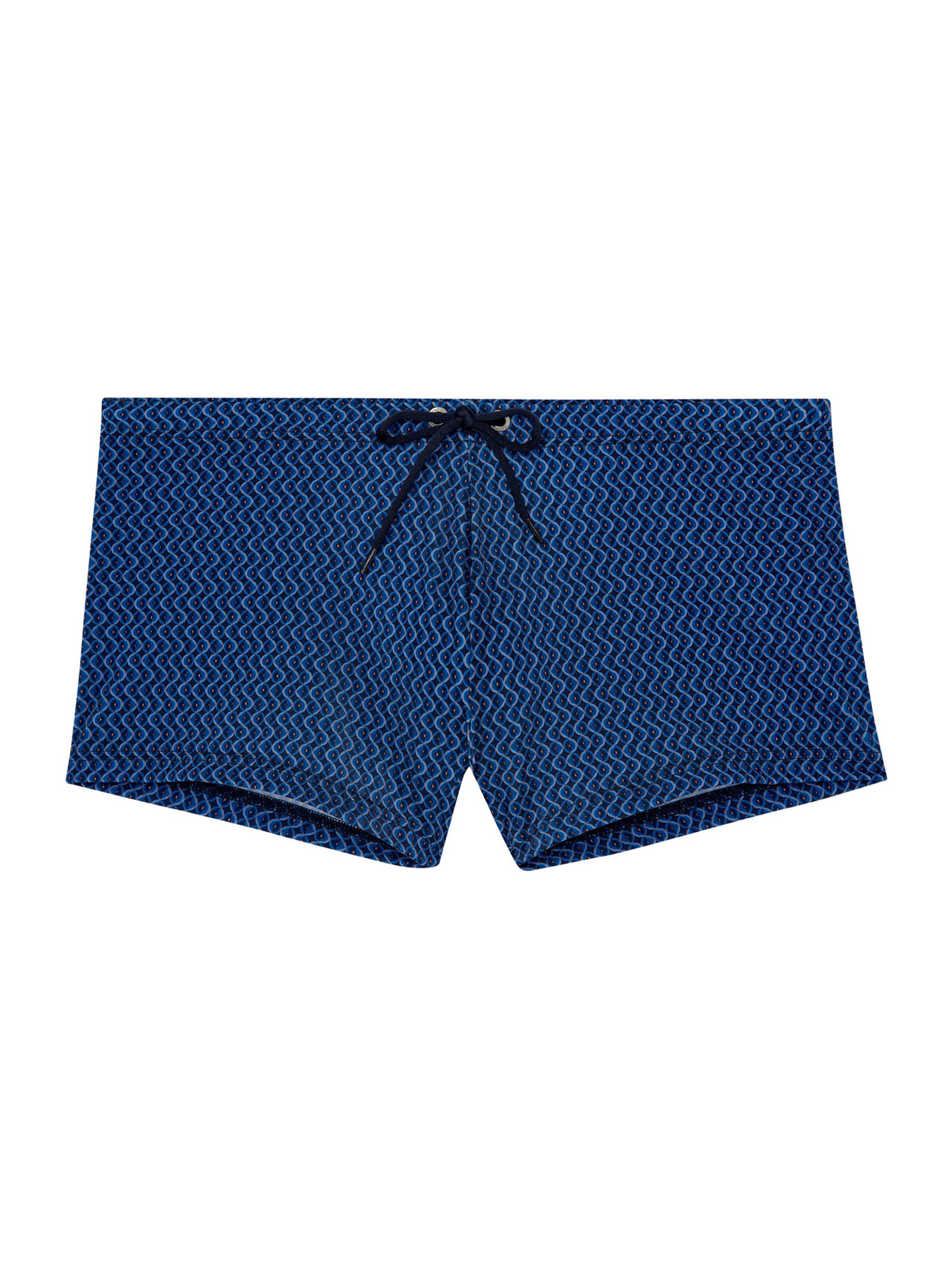 HOM Bathing trunks ' Morny ' in Blue: front