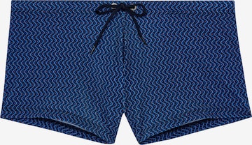 HOM Board Shorts ' Morny ' in Blue: front