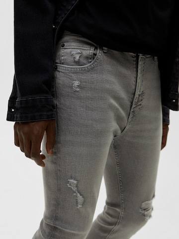 Pull&Bear Regular Jeans in Grijs