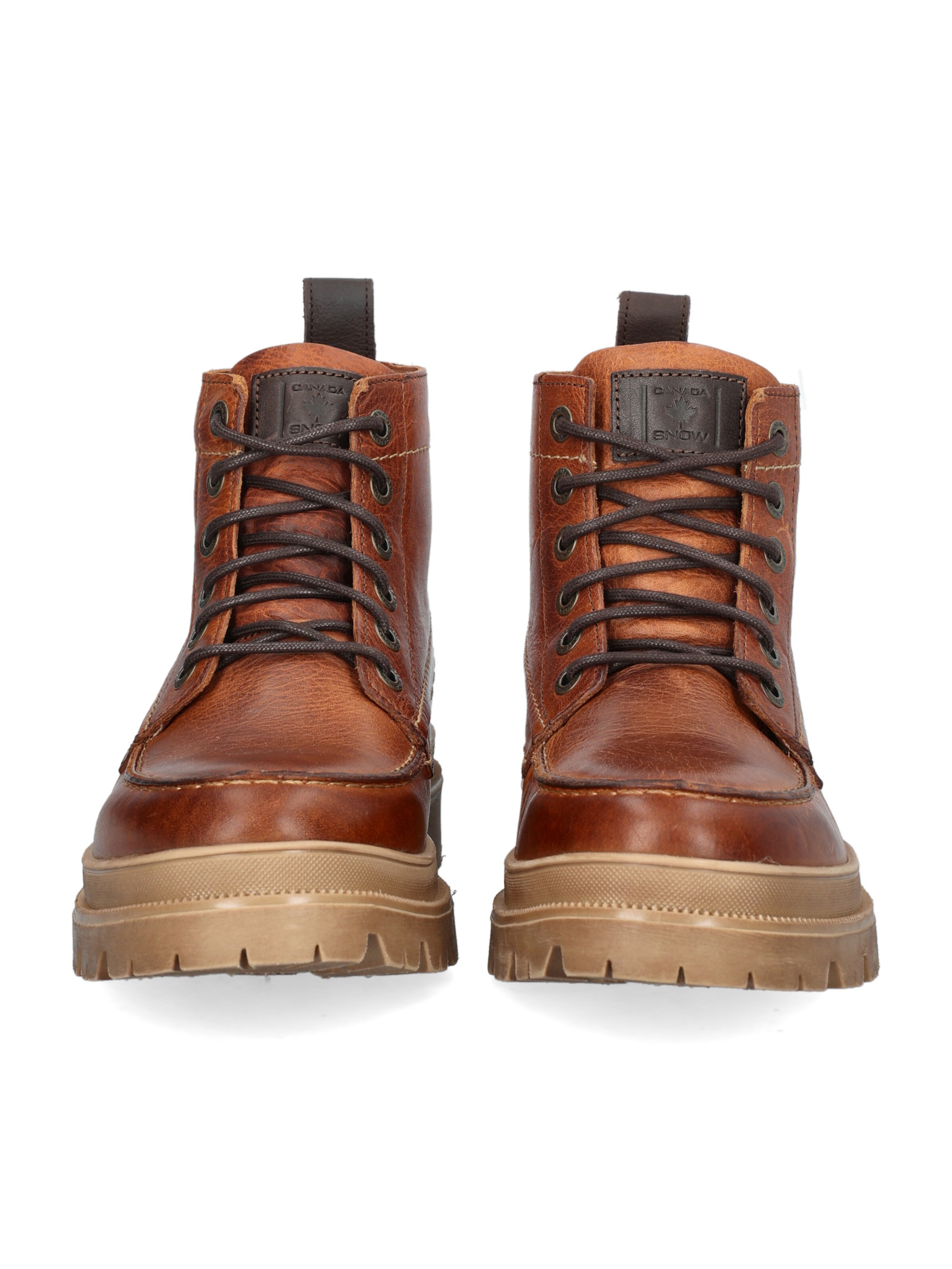 CANADA SNOW Lace-up boots 'MOUNT HEKTOR' in Brown