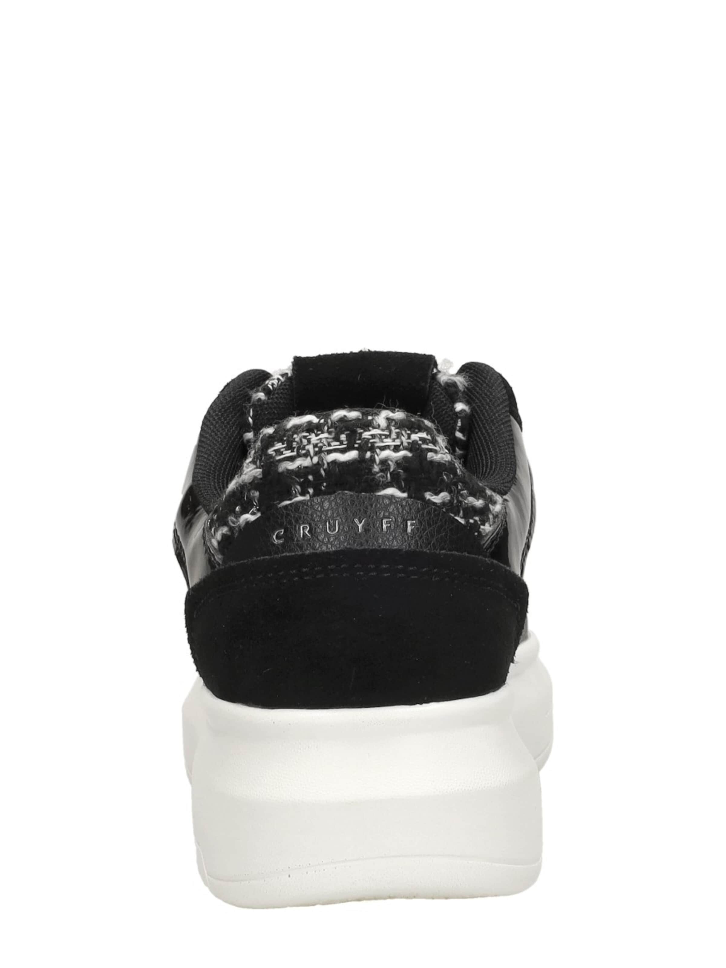 Cruyff Sneakers laag 'Tennis Court' in Zwart