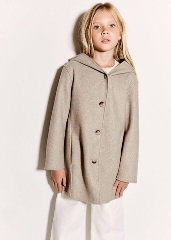 MANGO KIDS Coat 'Sandra' in Beige: front