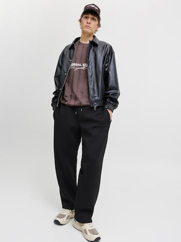 JACK & JONES Regular Trousers 'JPSTKarl' in Black