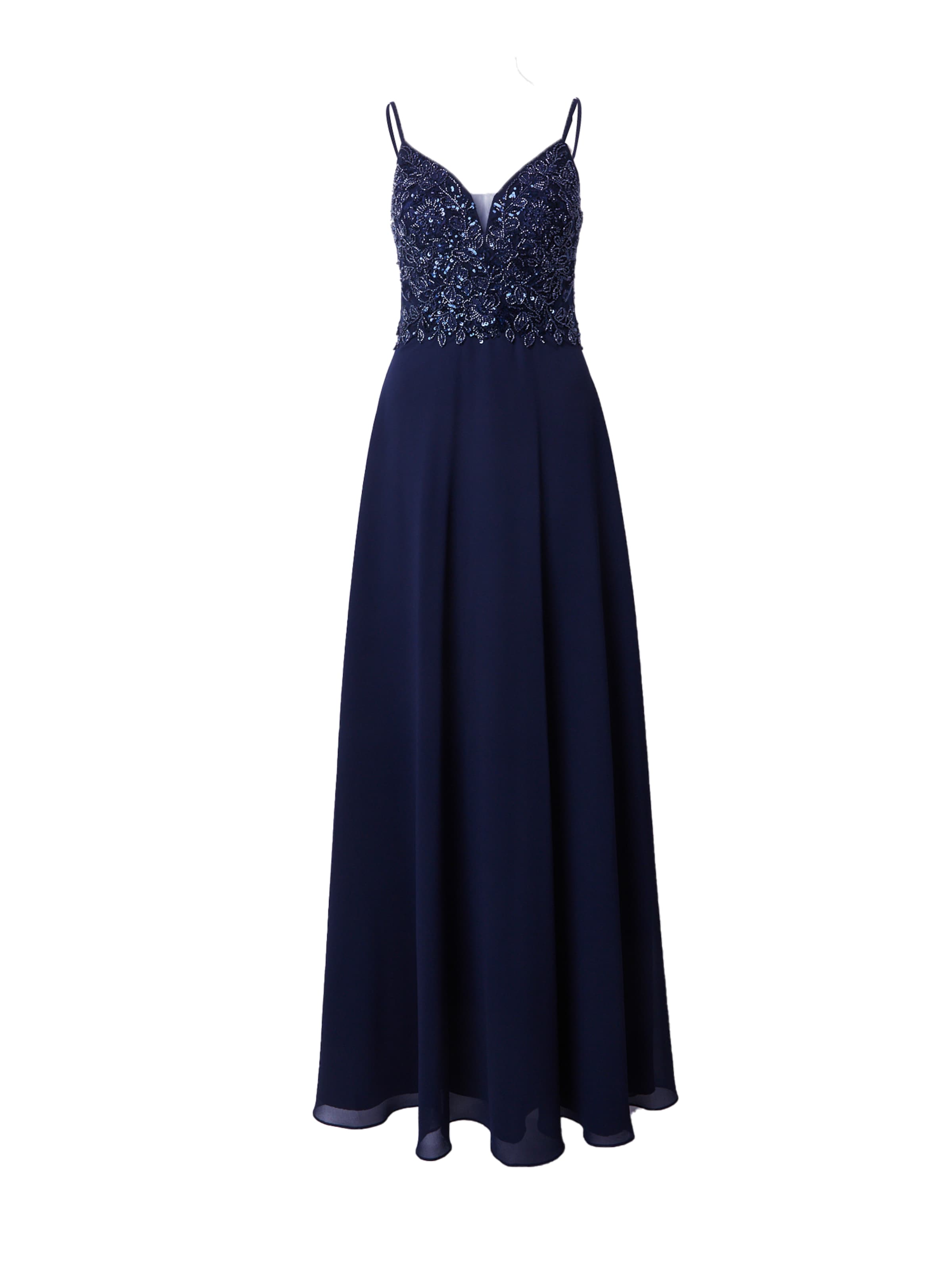 Laona Evening Dress in Blue: front