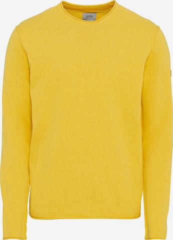 CAMEL ACTIVE Sweater in Yellow: front