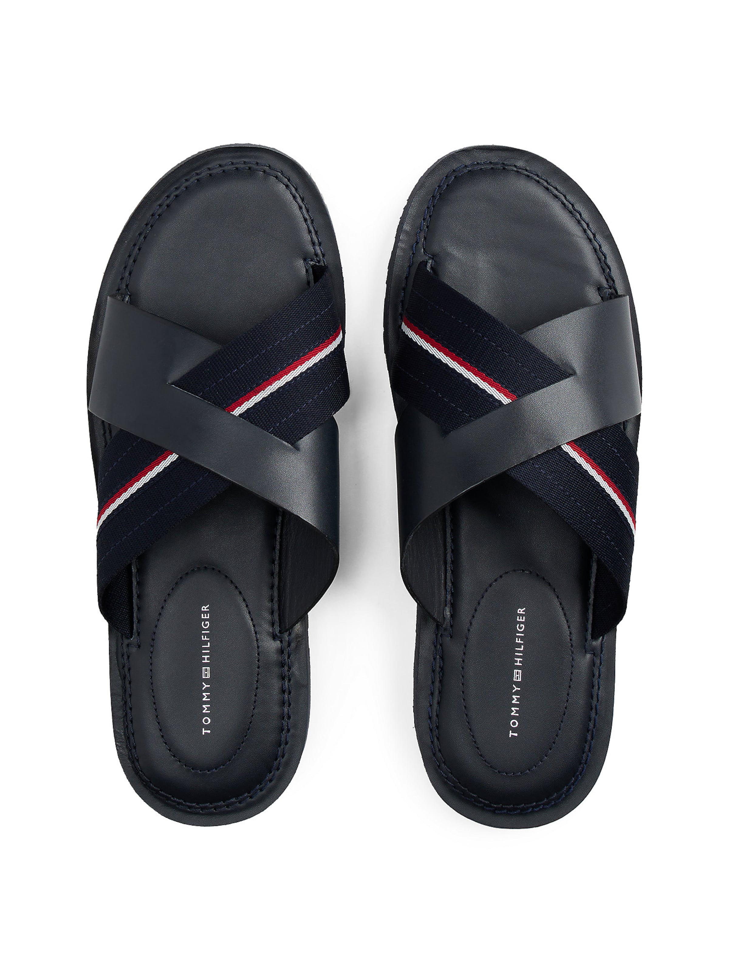 TOMMY HILFIGER Pantolette 'Criss' in Blau