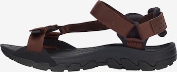 JACK WOLFSKIN Sandale in Braun: Vorderseite