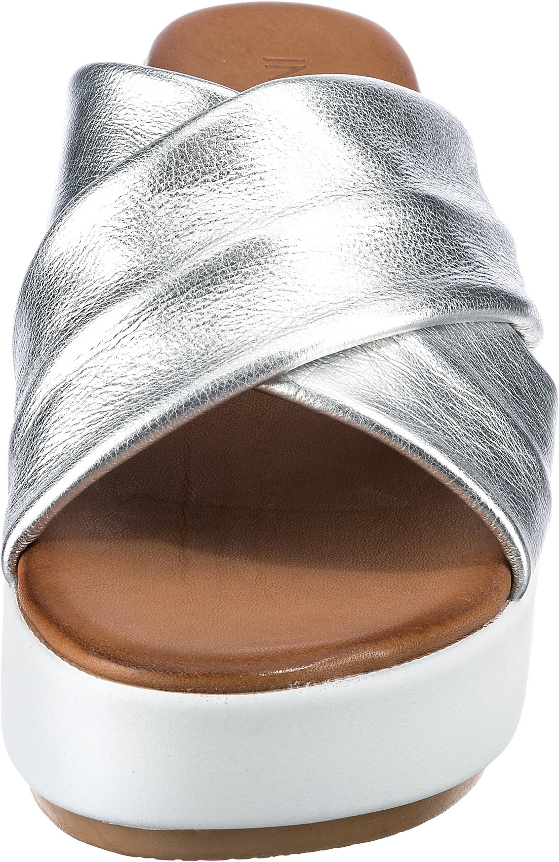 INUOVO Pantolette in Silber INUOVO Pantolette in Silber