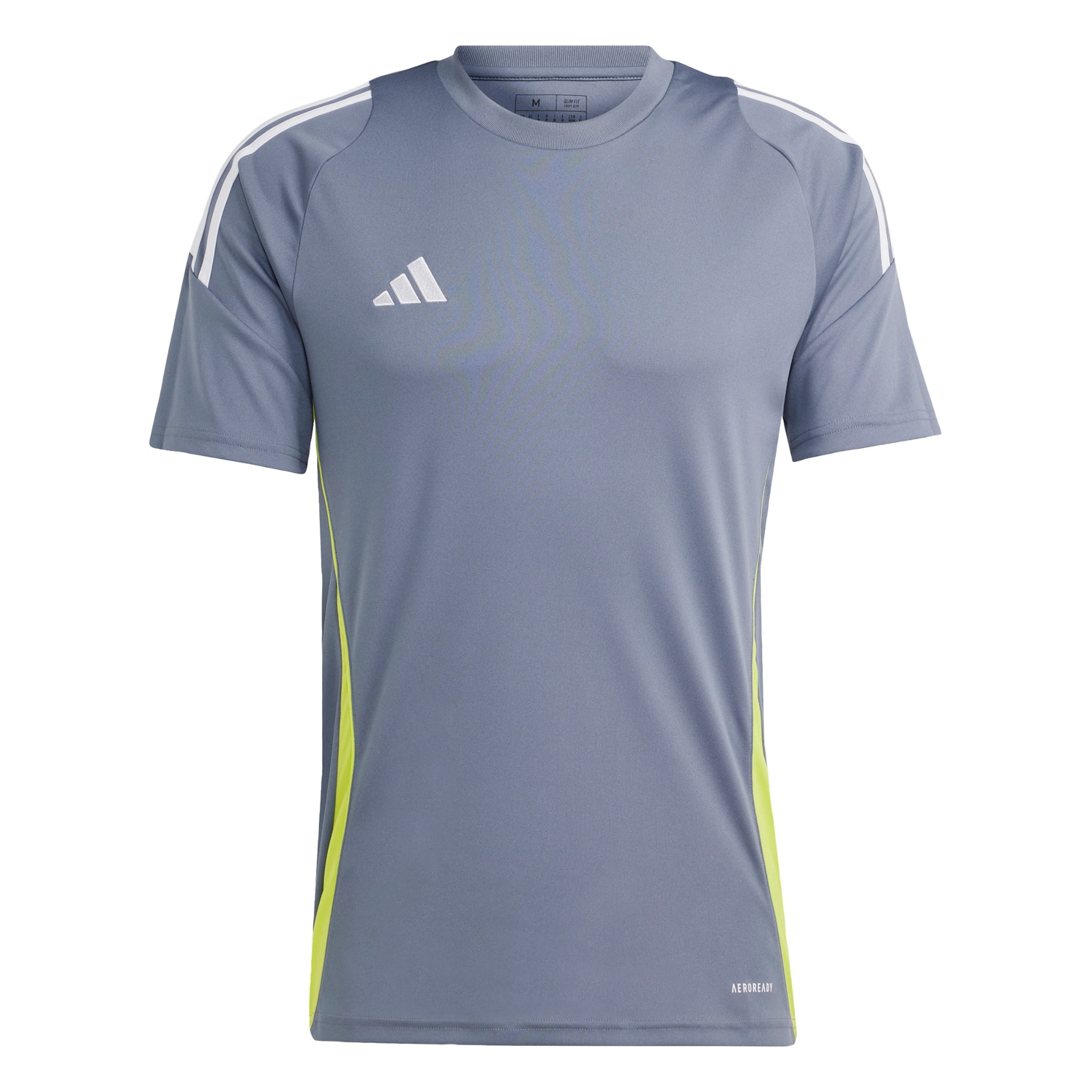 ADIDAS PERFORMANCE - Camiseta de fútbol 'Tiro 24' en gris: frente