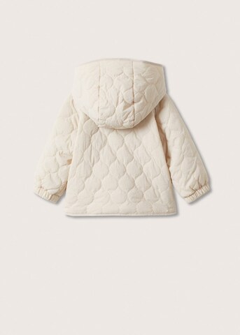 MANGO KIDS Übergangsjacke in Beige