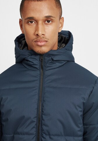 !Solid Winter Jacket 'Atong' in Blue