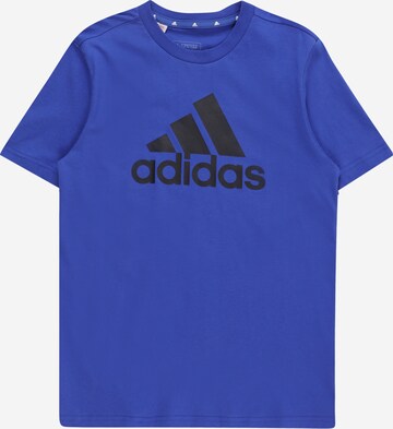 ADIDAS SPORTSWEARTehnička sportska majica 'Essentials' - plava boja: prednji dio