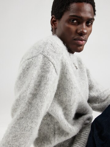 JACK & JONES Pullover 'JCOREFLEX' in Grau