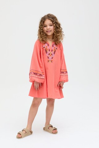 RAFFYA Kleid 'Lavender' in Orange: Vorderseite