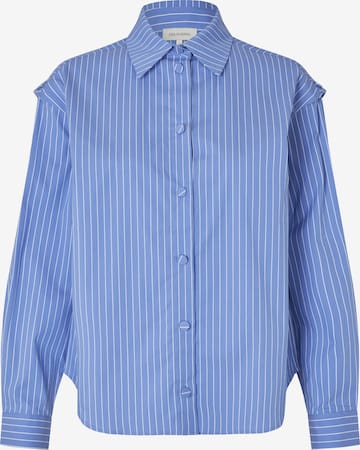 Bluză 'Zandiedea' de la Dea Kudibal pe albastru: față