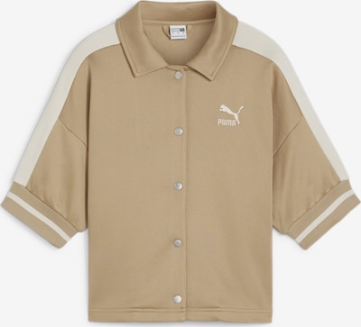 PUMA Between-Season Jacket in Beige / White, Item view