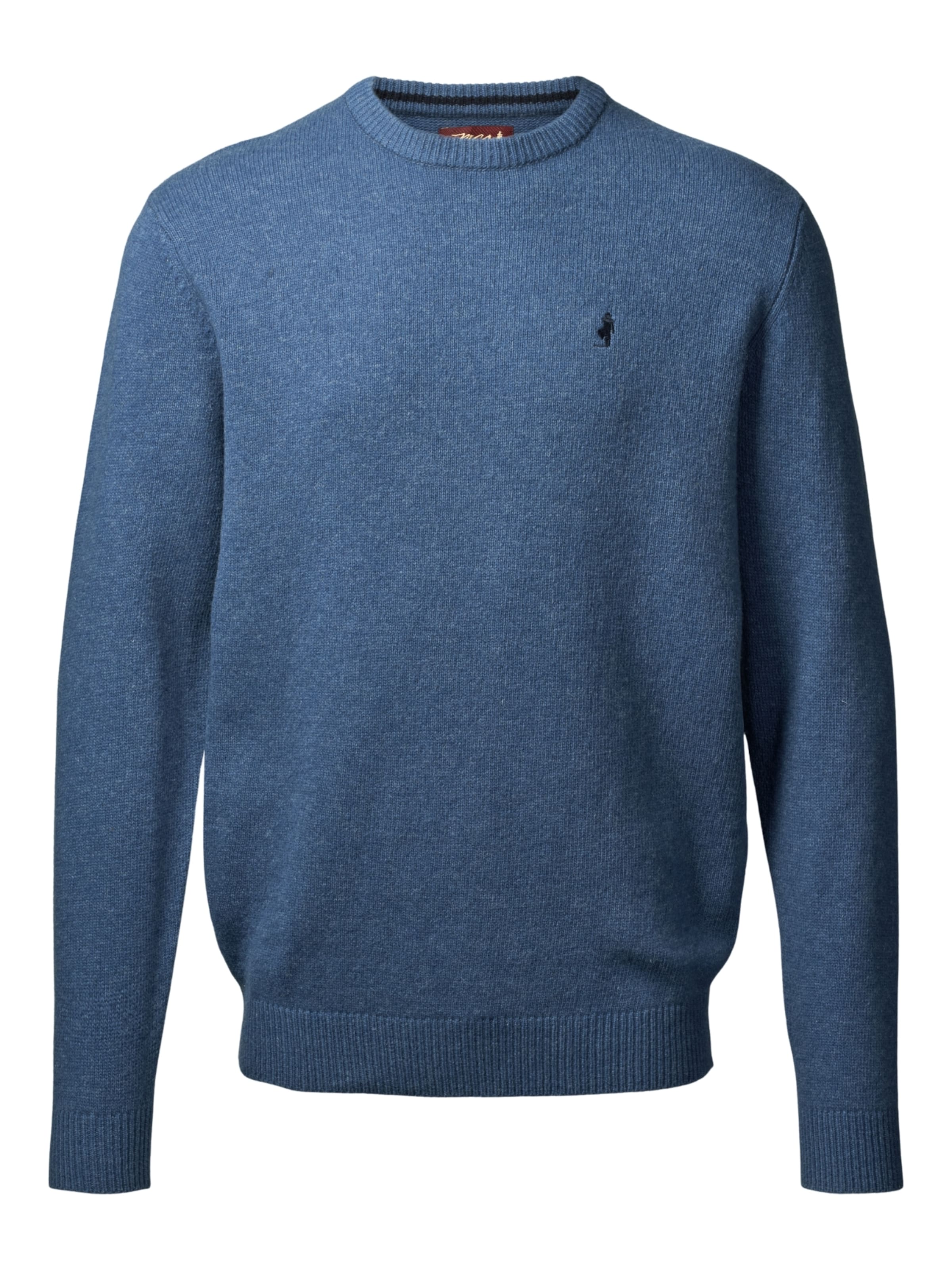 MCS Pullover &#x27;Adrian&#x27; in Blau: Vorderseite