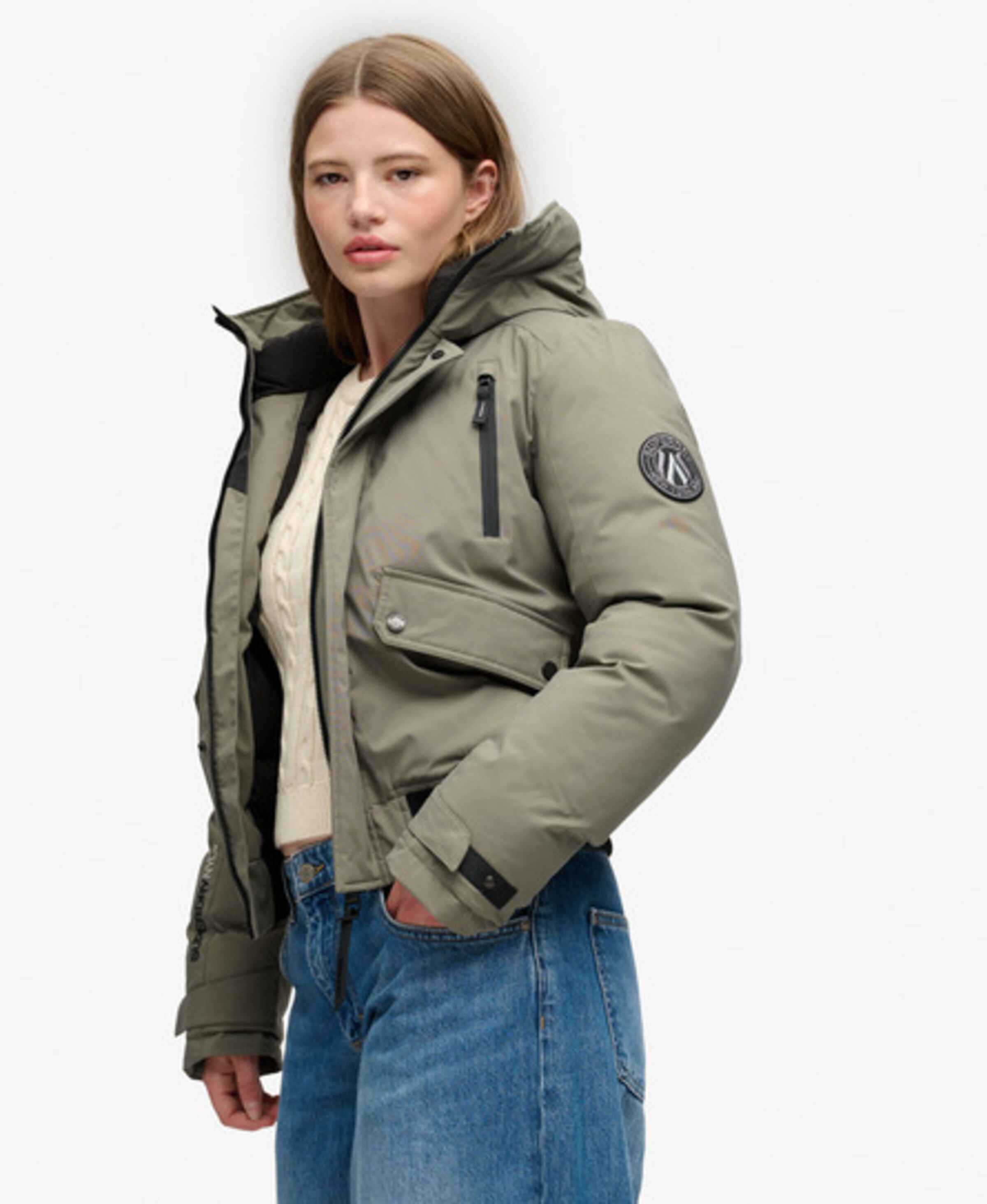 Superdry & Co Vinterjakke 'City' i grøn