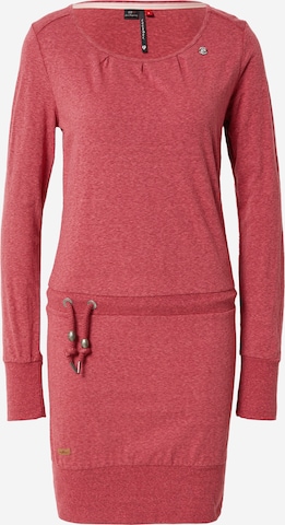 Ragwear Jurk 'ALEXA' in Roze: voorkant