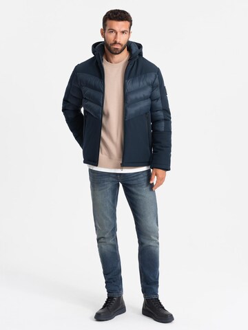 Ombre Weatherproof jacket in Blue